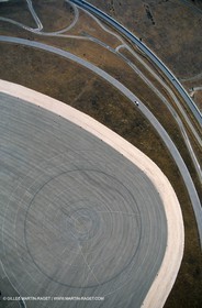 France, Provence, Plaine de la Crau, centre d'essais BMW