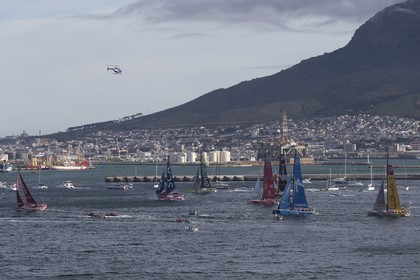 19 11 2014, Cape Town (ZAF), Volvo Ocean Race 2014-15, Team Alvimedica, Start Leg 2