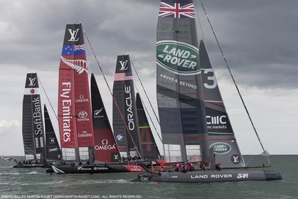 23 07 2015, Portsmouth (GBR), 35th America's Cup, Louis Vuitton America's Cup World Series Portsmouth 2015, Official training