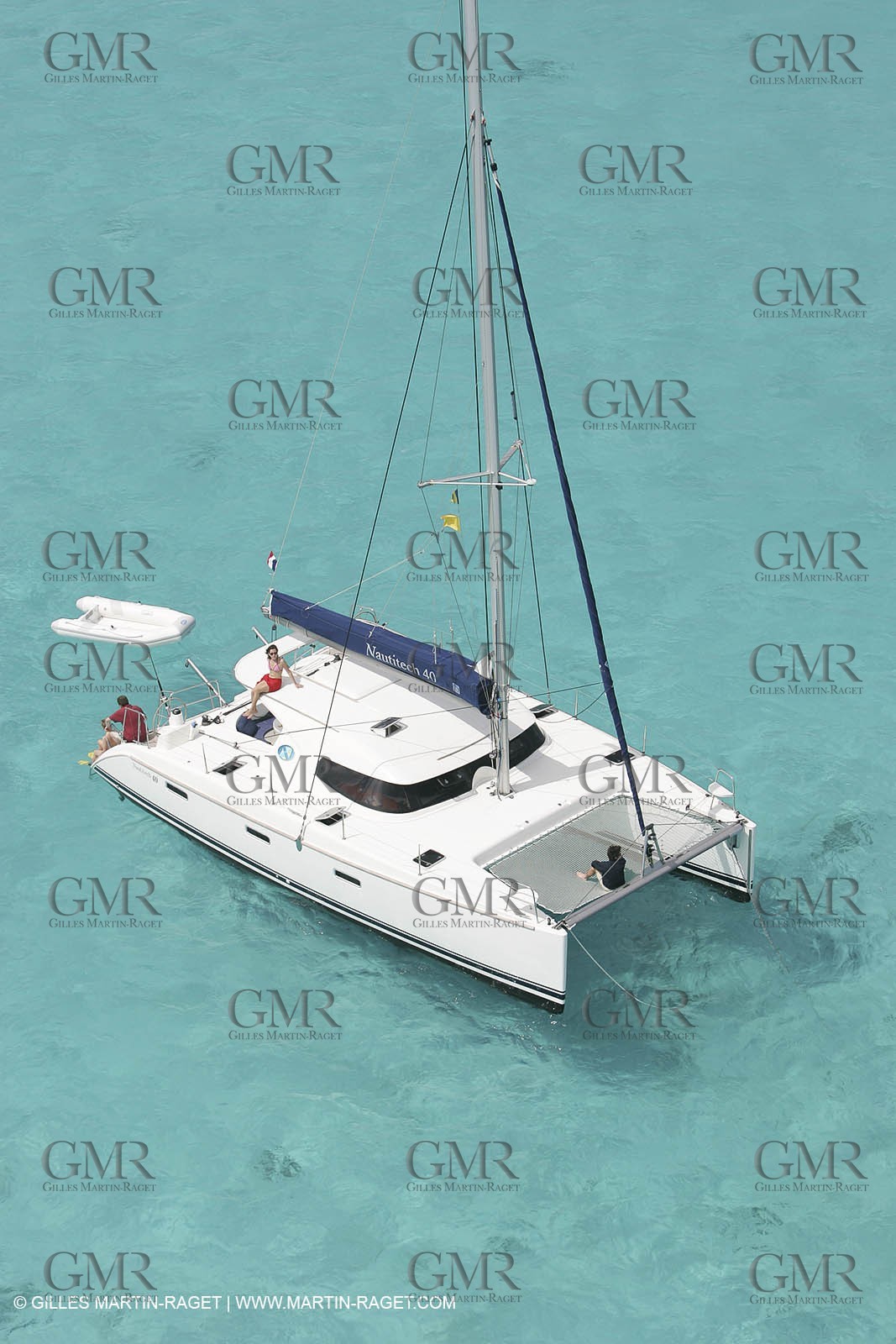 Cruising multihull mooring