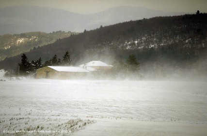 Winter weather on Sault plateau