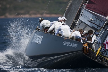 19 05 2010 - La Maddalena (ITA, Sardinia) Louis Vuitton Trophy - BMW ORACLE Racing - Training