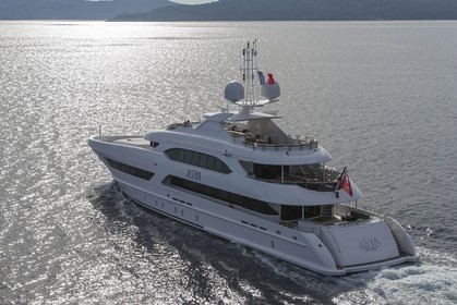 22 04 2015, Porquerolles Island (FRA,83), Heesen Yachts, M.Y. ASYA