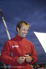 27 10 2006 - Saint Malo (FRA) - Route du Rhum 2006 - Thomas Coville - Sodeb'O - Lock passage