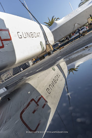 15 02 2022, La Grande Motte (FRA), Gunboat 80  1 hulls delivery