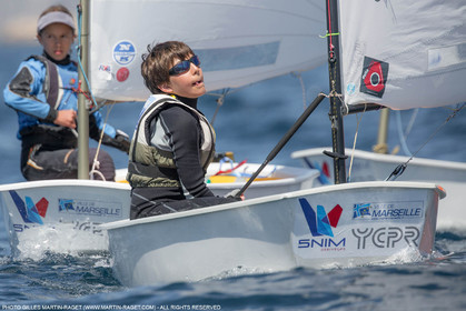 14 04 2016, Marseille (FRA,13), SNIM Dériveurs, Coupe Internationale de Printemps Optimist, Day 4