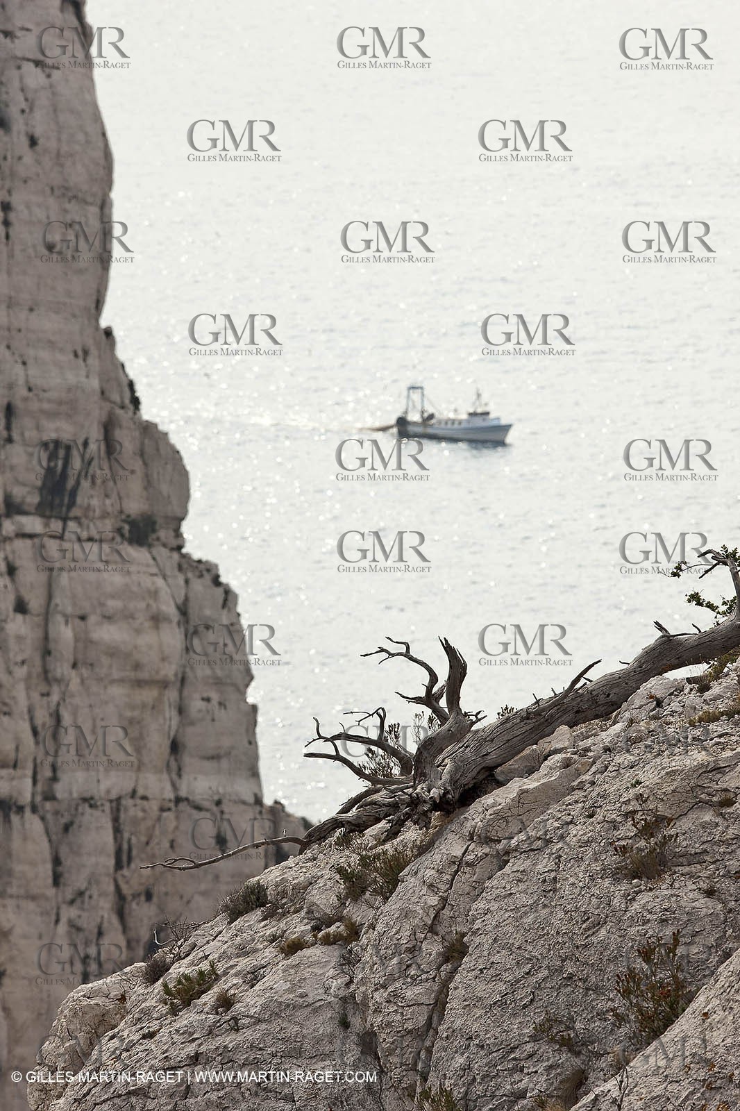 20 03 2009 - Marseille (FRA, 13) - Les Calanques - Castelviel cliff