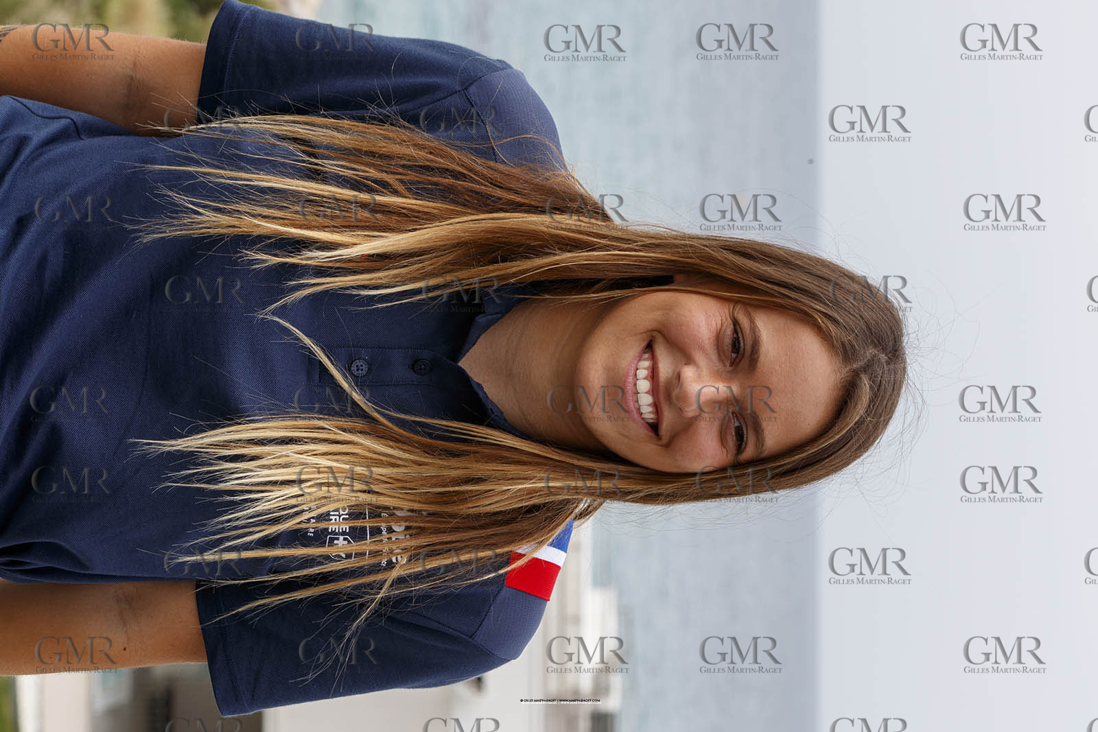 15 04 2024, Marseille (FRA), présentation des sélectionnés olympiques français en voile pour les Jeux Olympiques de Paris 2024. Lauriane Nolot