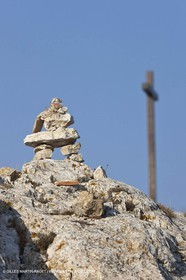 10 09 2009 - Marseille (FRA, 13) - Les Calanques - Massif de Marseilleveyre - At the top