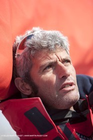 13 03 2010 -  La Grande Motte   Port Camargue (FRA) - Groupe Bel - Kito de Pavant   Sebastien Audigane training for Transat AG2R