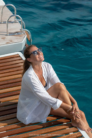 30 08 2018, Porto Vecchio (FRA, South Corsica) Chantier Fountaine-Pajot, Alegria 67