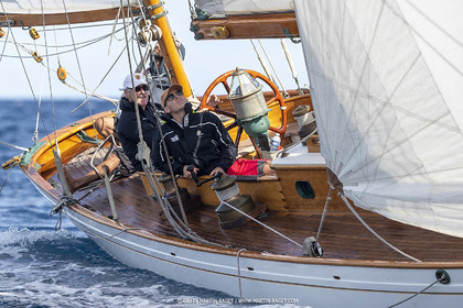 25 09 2022, Saint-Tropez (FRA, 83), Les Voiles de Saint-Tropez 2022, Arrivée des bateaux et de la Coupe d'Automne du Yacht Club de France