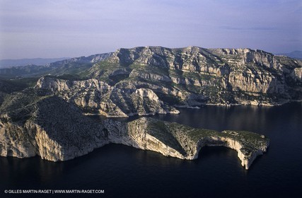 Marseille (FRA,13) - Les Calanques - Cap Morgiou et massif du mont Puget