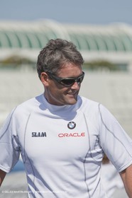 11 08 2009 - San Diego (USA,CA) - 33rd America's Cup - BMW ORACLE Racing - Team and Challenge presentation special event - Russell Coutts