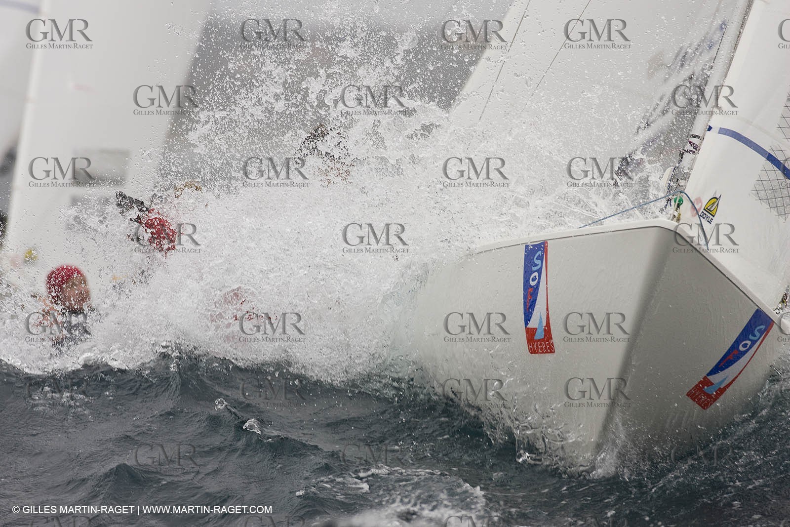 20 04 2008 - Hyères (FRA,83) - Hyères Olympic Week - Day 1.