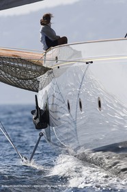 01 10 2006 - Saint Tropez (Fr) - Voiles de Saint Tropez 2006 - Arrivée de la Coupe du Yacht Club de France