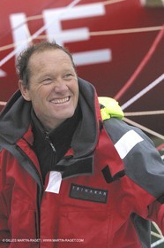Round the world solo record - Idec - Francis Joyon - Brest finish