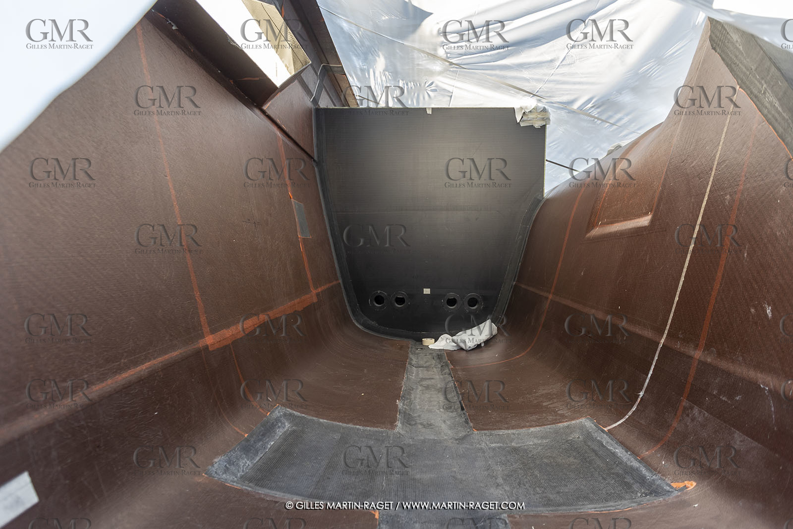 15 02 2022, La Grande Motte (FRA), Gunboat 80  1 hulls delivery