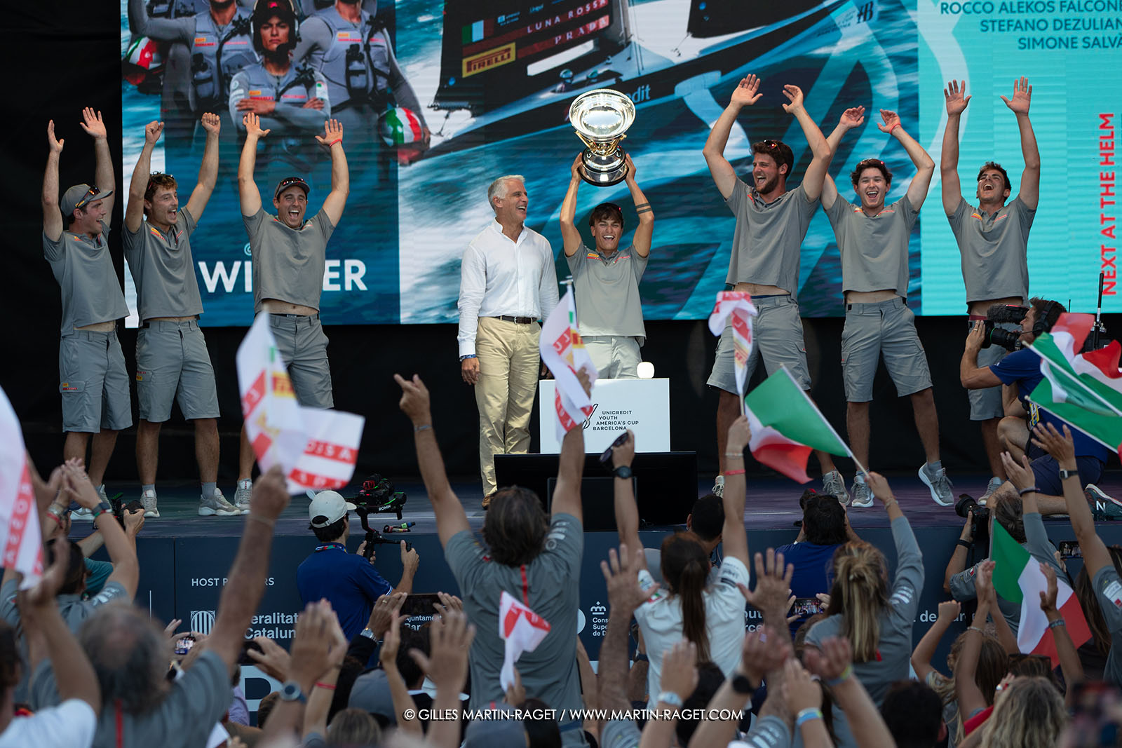 26 09 2024, Barcelona (ESP), 37th America's Cup, Unicredit Youth America's Cup, final