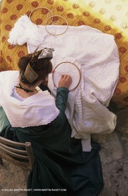 Boutis - cloths from Provence - Souleiado museum - Tarascon (FRA,13)