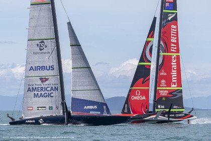 08 12 2020 - Auckland (NZL) - 36th America's Cup - Practice Sessions - Day 1
