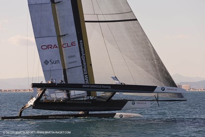 01-02 2010 - Valencia (ESP) - 33rd America's Cup - BMW ORACLE Racing -