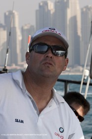 14 11 2010 - Dubai (UAE) - Dubai Louis Vuitton Trophy -  BMW ORACLE Racing - Training - Onboard Vs All 4 one