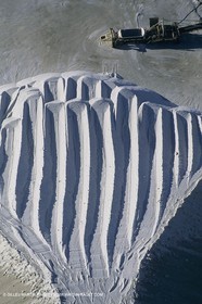 France, Provence, Marais salants, salted marshes, culture du sel, salt making, salt harvest