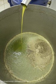 22 11 2012 - Fontvieille (FRA,13) - Pression de l'huile d'olive au moulin à huile de Bedarrides