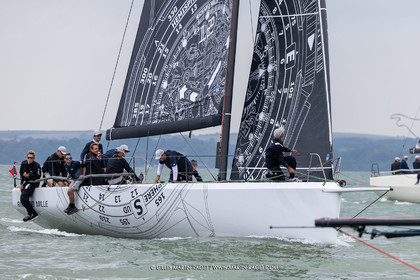 24 07 2025, Cowes (UK, IOW), Admiral's Cup 2025, Inshore races 3 & 4