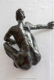 12 07 2020, St Rémy de Provence (FRA, 13) Oeuvre Germaine Richier, Le Crapaud, 1940, Epreuve d'exposition