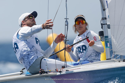 26 07 2024, Marseille (FRA), Paris 2024 Olympic Games, Sailing, Free trainings