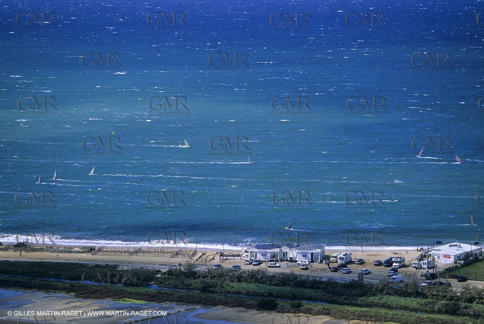 Hyères (FRA,83) - Prequ'île de Giens, Almanarre beach