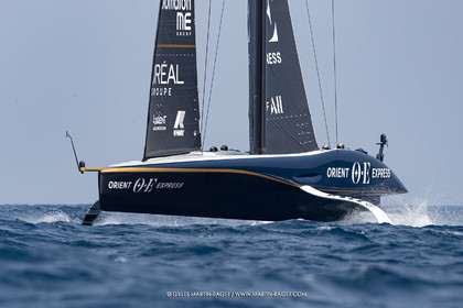 22 08 2024, Barcelona (ESP), Louis Vuitton 37th America's Cup, Louis Vuitton Preliminary Regatta, Race Day 1