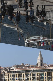 02 02 2013 Marseille (FRA,13) - Opening of the shadehouse and renovated historical Vieux Port