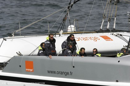 Record Atlantique 2004 - Orange II à Land's End