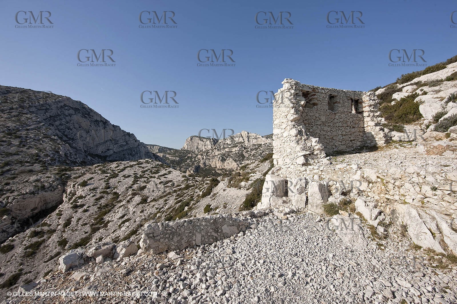 23 03 2009 - Marseille (FRA, 13) - Les Calanques - Castle ruins