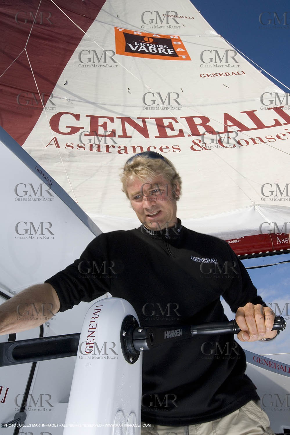11 10 2007 - Bénodet (Fra, 29) - Monocoques IMOCA - Transat Jacques Vabre - onboard GENERALI with Yann Eliès and Sebastien Audigane