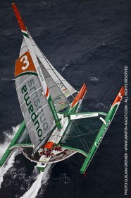 05 14 09 - Marseilles - Mediterranean Record - Groupama 3 - Franck Cammas - G Class - Start from Marseilles to Carthage (Tunisia)