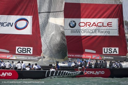 06 02 2009 - Auckland (NZL) - Louis Vuitton Pacific Series - Racing Day 6 - Round Robin 2