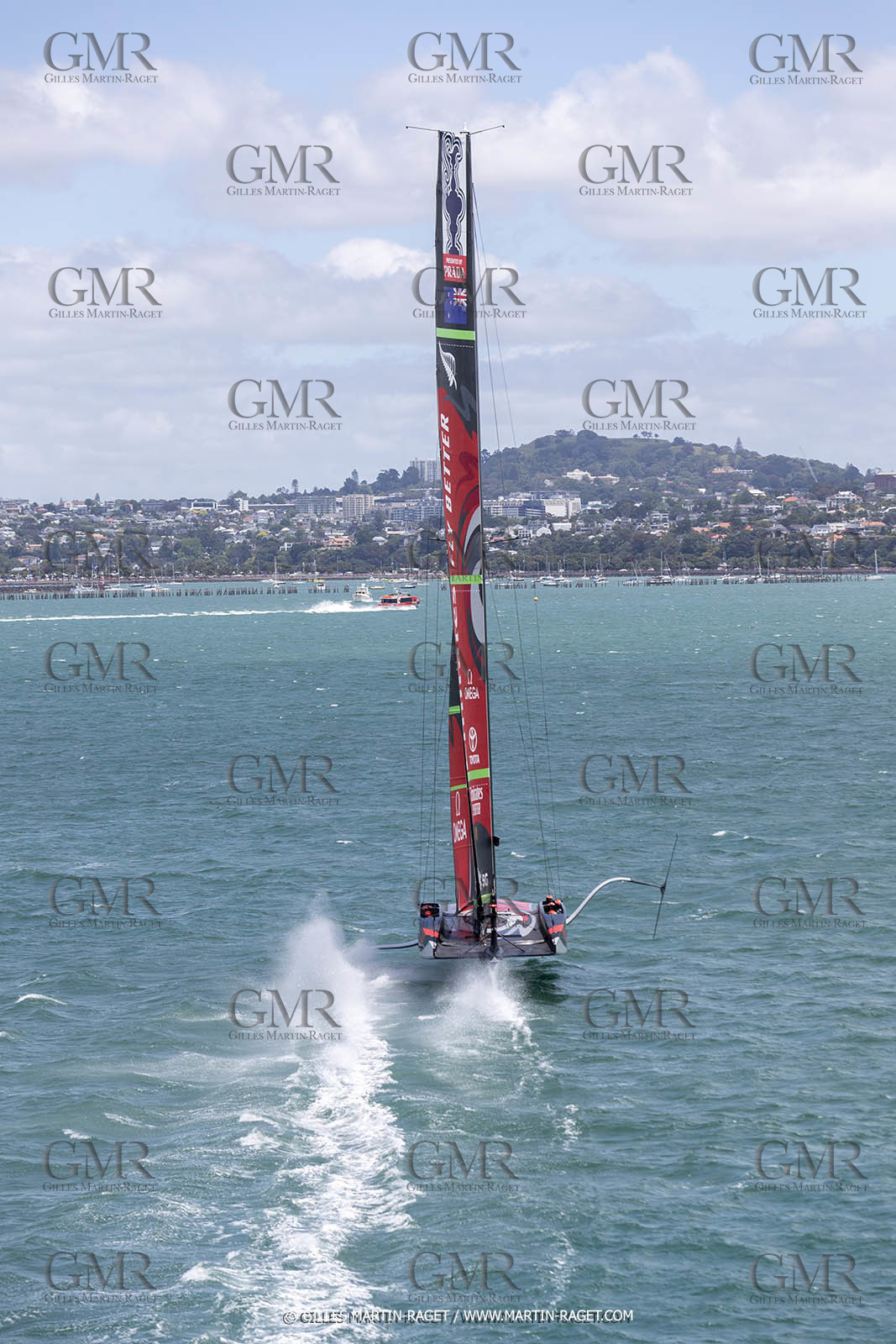 11 12 2020 - Auckland (NZL) - 36th America's Cup - Practice Sessions - Day 3 - Emirates Team New Zealand