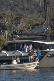 16 02 2019, Porquerolles (FRA,83), Gunboat 68 sail testing  3