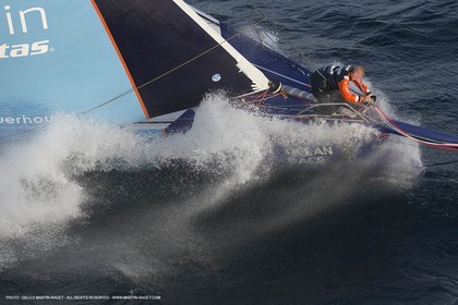 19 11 2014, Cape Town (ZAF), Volvo Ocean Race 2014-15, Team Alvimedica, Start Leg 2
