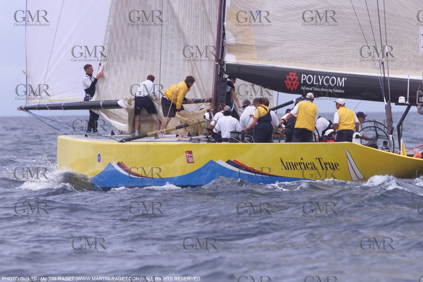 America's Cup - Auckland 2000  - Louis Vuitton Cup - Round Robin 3 - America True