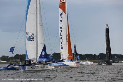 02 07 2012 - Newport (RI) - Départ du prologue de la Krys Ocean Race disputé sur le parcours Newport-New York