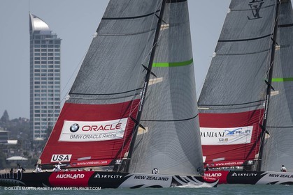 07 02 2009 - Auckland (NZL) - Louis Vuitton Pacific Series - Racing Day 7 - Round Robin 2
