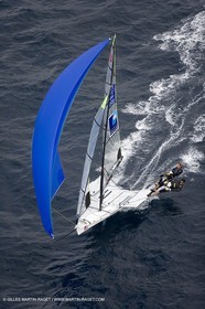 26 04 2007 - 2007 Semaine Olympique Française - Hyères (South of France) - Day 5 - Team France - 49er - Dyen-Rocherieux