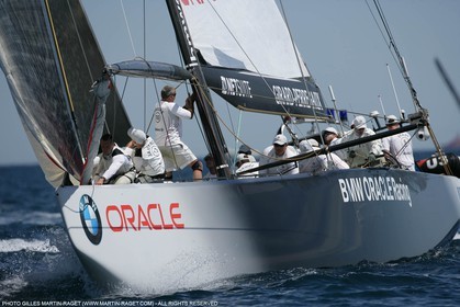 14 05 2007-Valencia (Spain)- 32nd America's Cup - Louis Vuitton Cup - Semi-final - Day 1 - BMW ORACLE racing