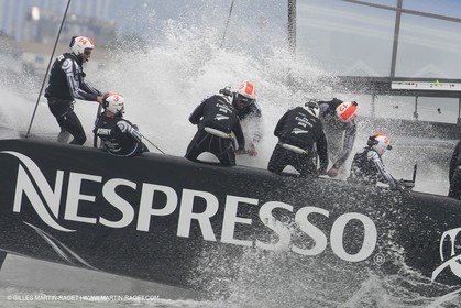14 07 2013 - San Francisco (USA,CA) - 34th America's Cup - Louis Vuitton Cup - Round Robin - Race Day 5 - ETNZ Vs Artemis Racing (DNS)