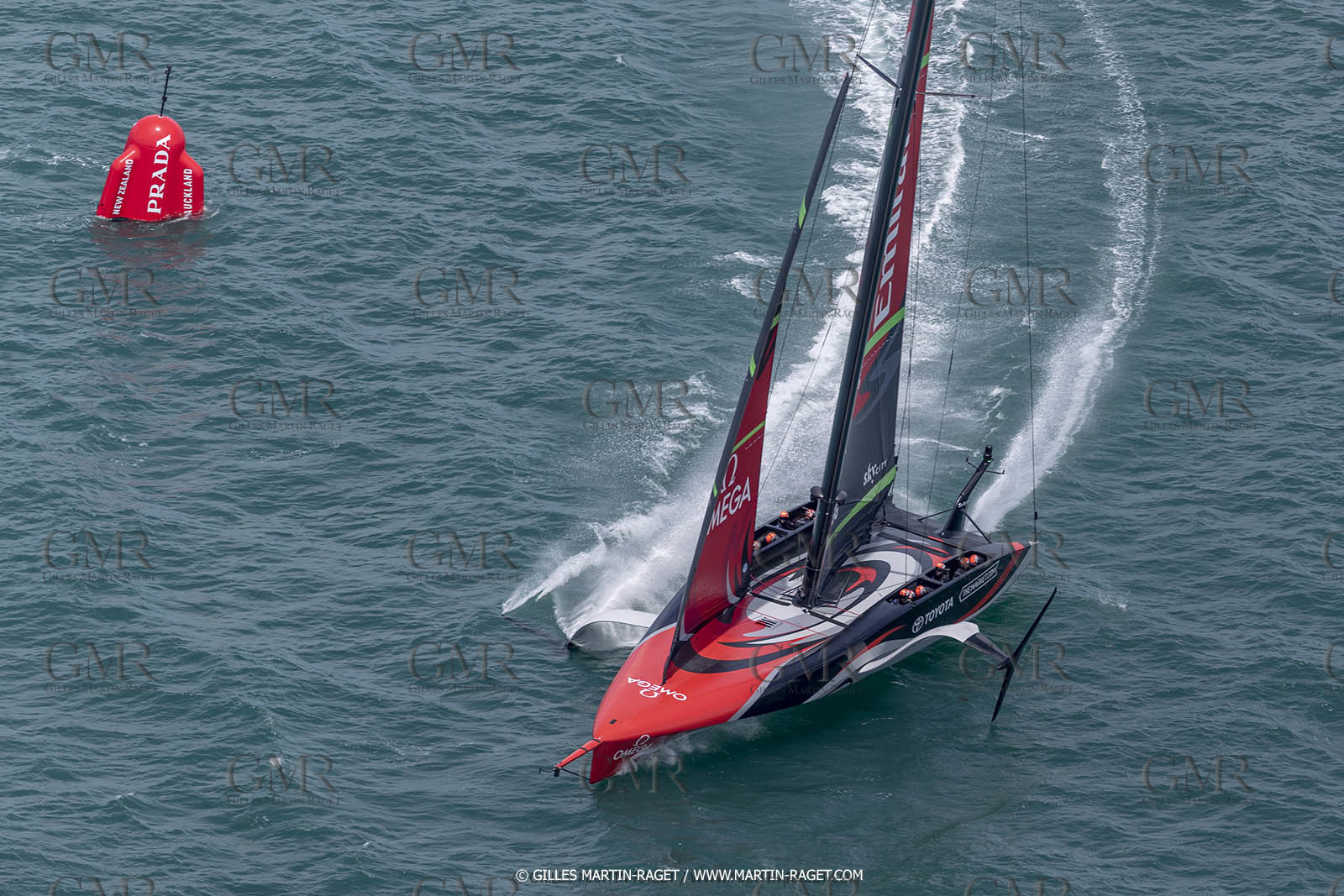 11 12 2020 - Auckland (NZL) - 36th America's Cup - Practice Sessions - Day 3 - Emirates Team New Zealand